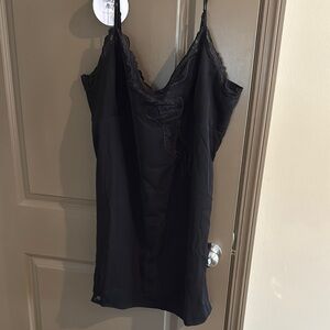 Princess Polly Black Slip Dress